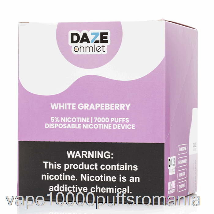 Vape Romania [10-pack] 7 Daze Ohmlet 7000 De Unica Folosinta